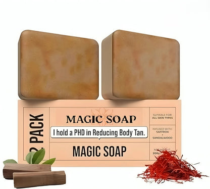 Magic Soap Tan Removal Bar (Pack of 2)