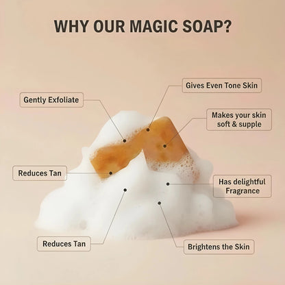 Magic Soap Tan Removal Bar (Pack of 2)